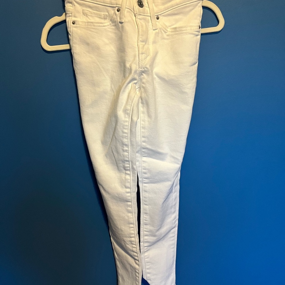 Levi's Womens 311 Shaping Skinny Jeans White - Picture 4 of 6
